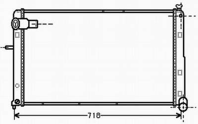 Citroen XM 2,5 TD Khler,Peugeot 605 2,5 TD Radiateur