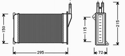 Ford Scorpio W�rmetauscher,Sierra Heizungsk�hler