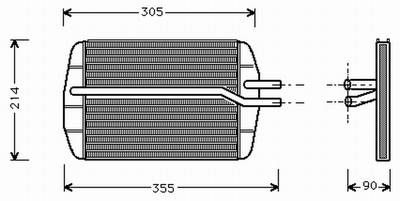 Ford KA, Heizungskhler,Wrmetauscher