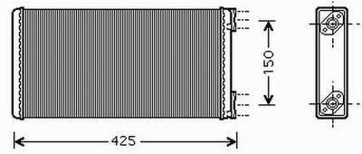 MAN F 90 Heizungsk�hler,MAN F 90 Innenraumheizung