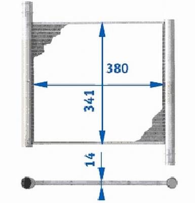 Smart CDi Kühler,MCC 0,8 CDi Motorkühler