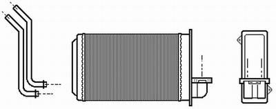 Peugeot 205 Heizungsk�hler,Peugeot 205 Innenraumheizung