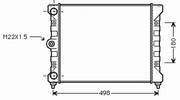 VW Golf III Khler,VW Vento 1,4 Motorkhler